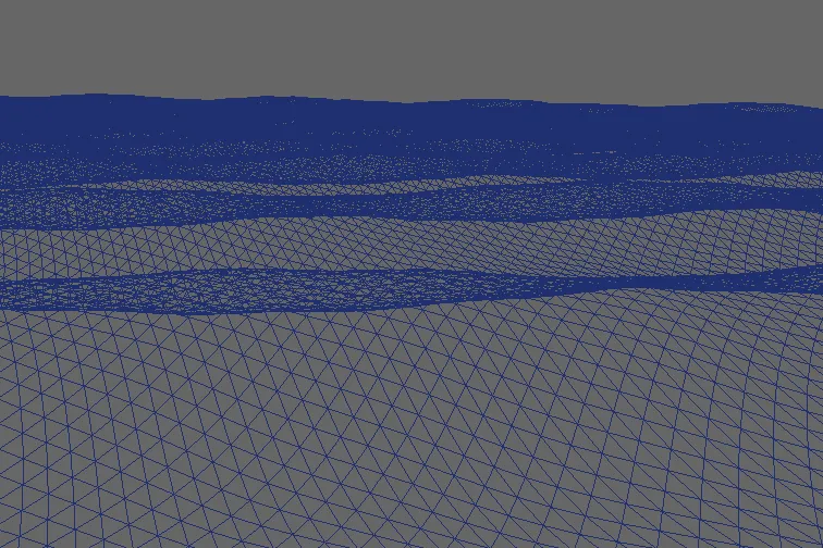 Static even spaced mesh